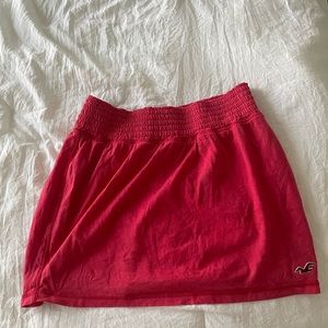 Mini pink skirt